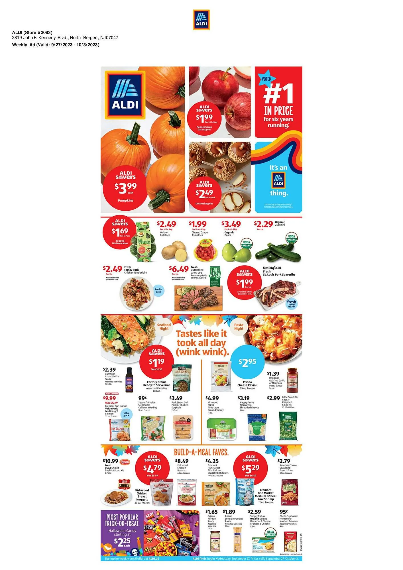 Aldi Weekly Offers from 27 September to 3 October 2023 - Catalogue Page 1