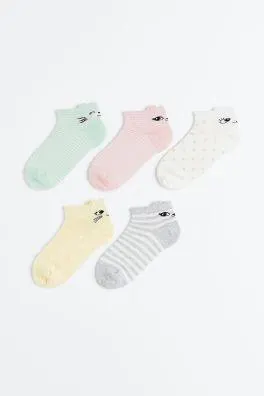 5-pack Ankle Socks
