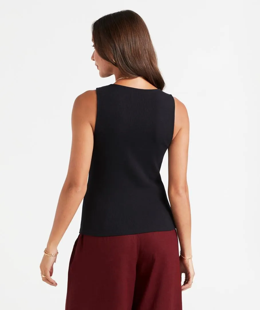 MELISSA CUT OUT TANK TOP