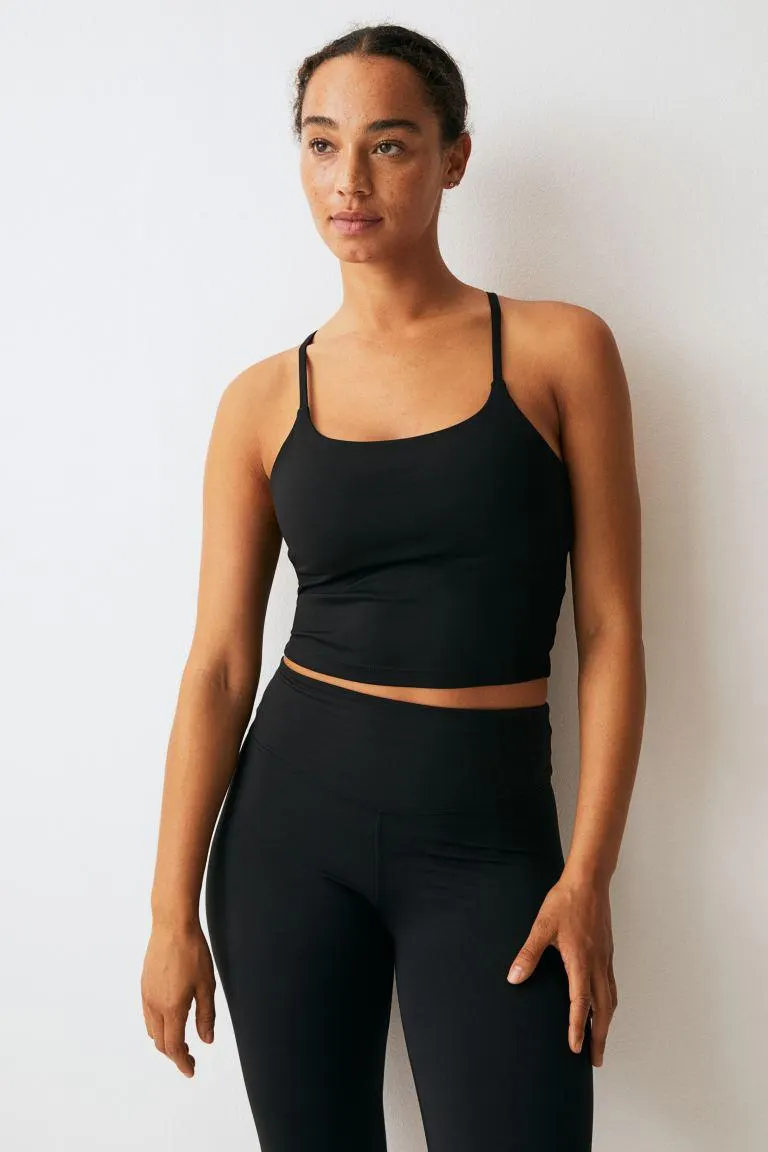 DryMove™ Cropped Activewear Cami