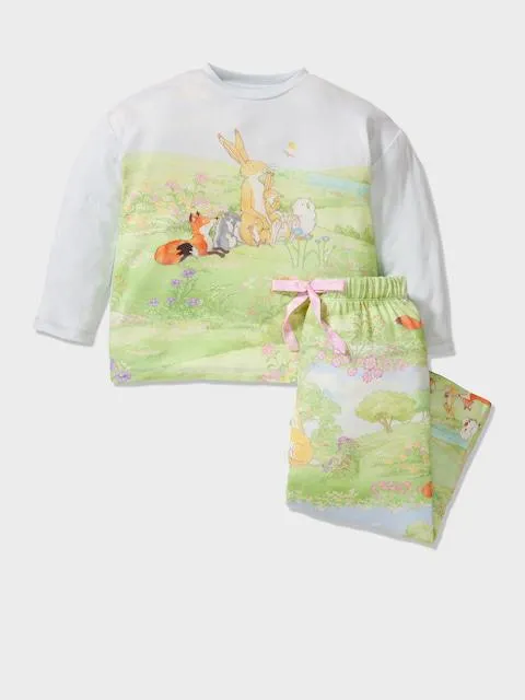 Jnr Girls 'Guess How Much I Love You' Long Pj Set