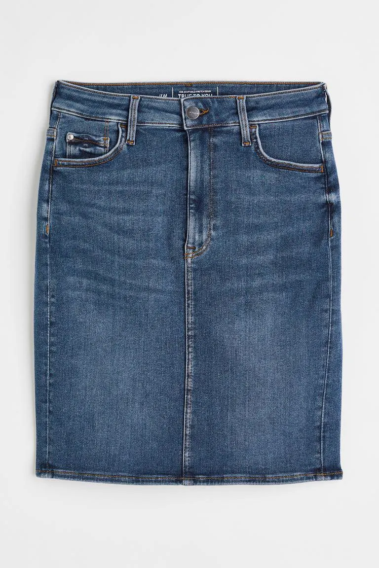 True To You Denim Skirt