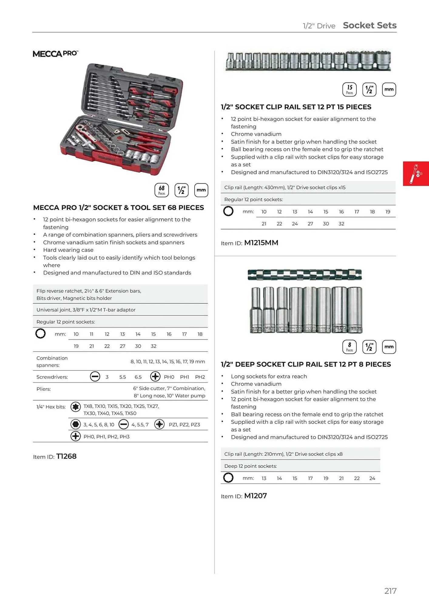 Teng Tools catalogue - Catalogue valid from 24 April to 31 December 2024 - page 218