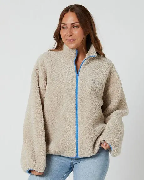 Ollie Sherpa Zip Through Fleece