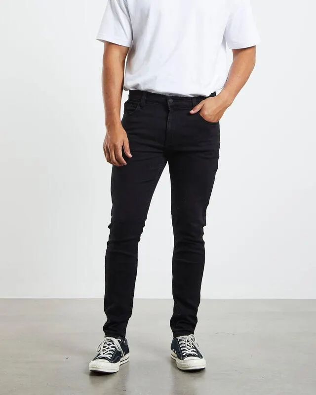 Stinger Skinny Jeans Black Gold