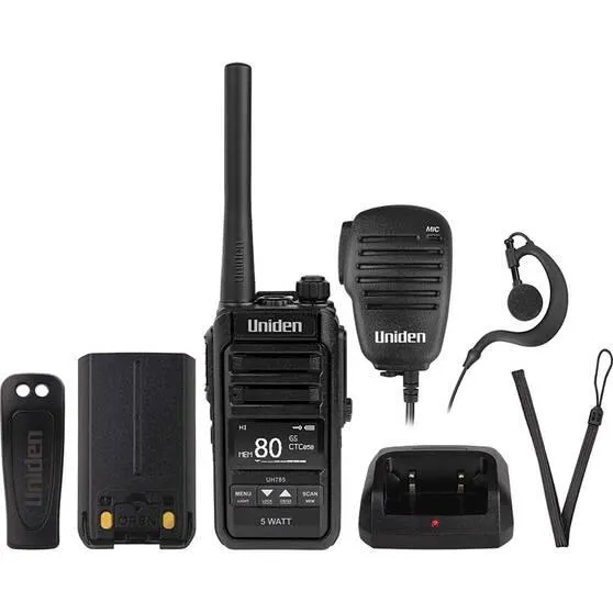 Uniden UH785 5W UHF Handheld Radio