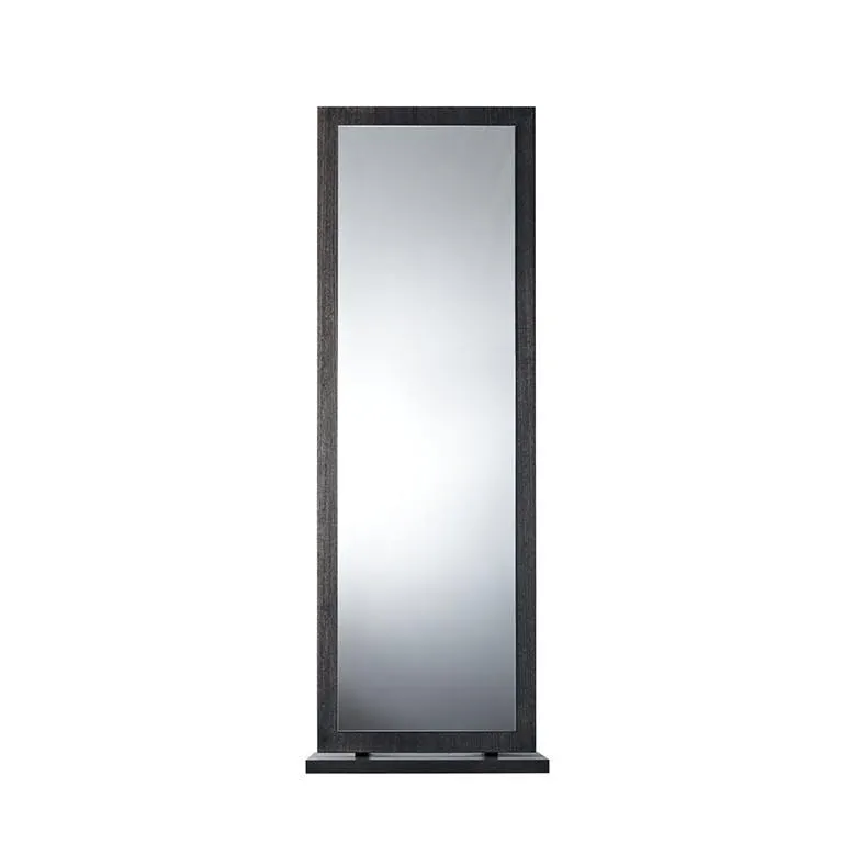 Maitland - Low Profile Cheval Mirror, Charcoal