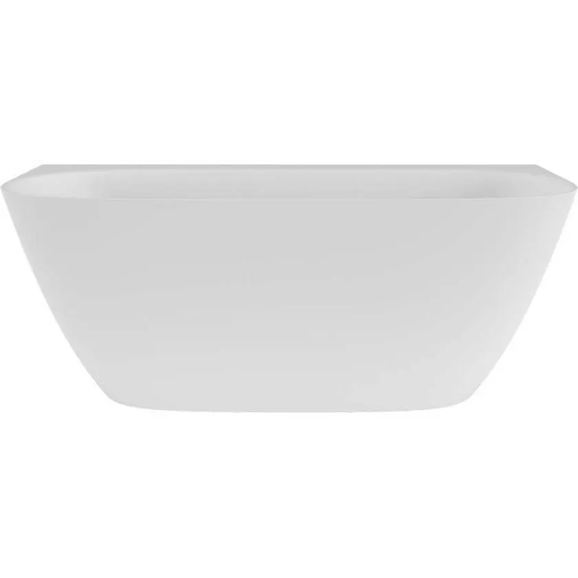 Victoria + Albert LU4MNSMNO Lussari 1600 Back to Wall Matte White Quarrycast Bath