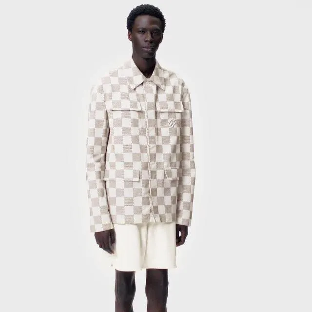 Damier Cotton Overshirt