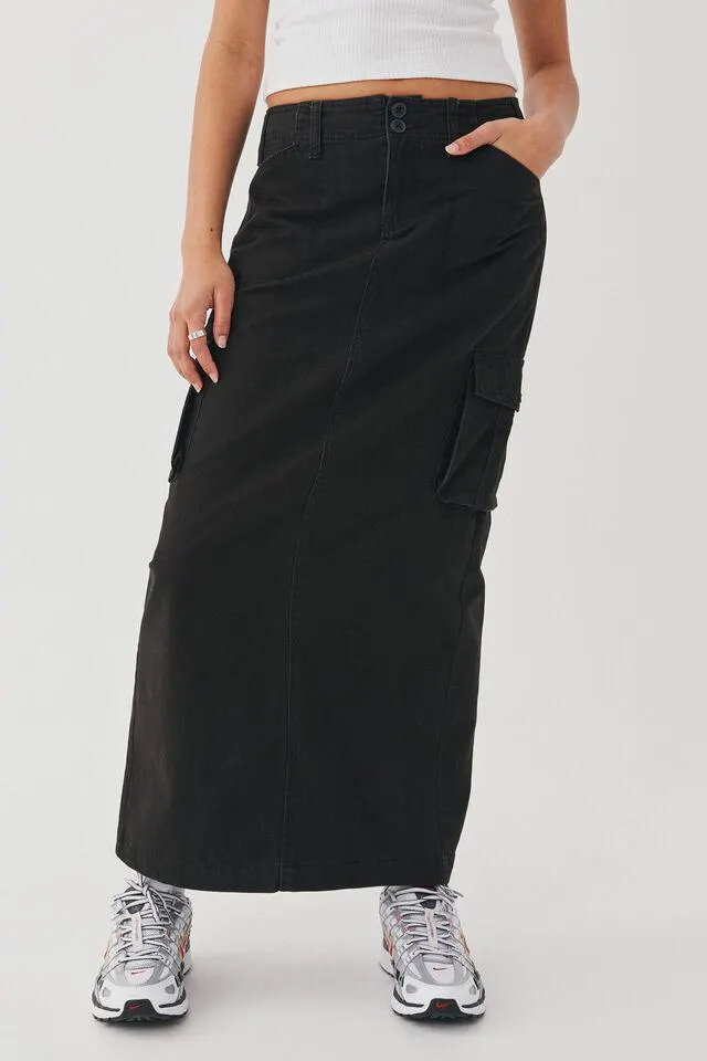 Dylan Cargo Maxi Skirt
