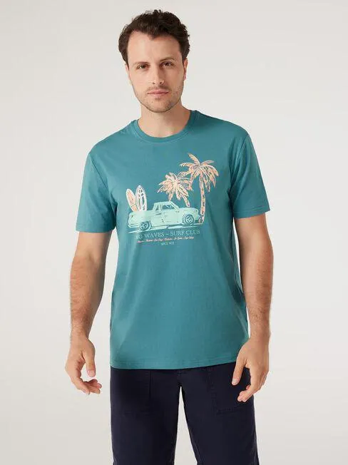 SS Timmy Print Crew Tee