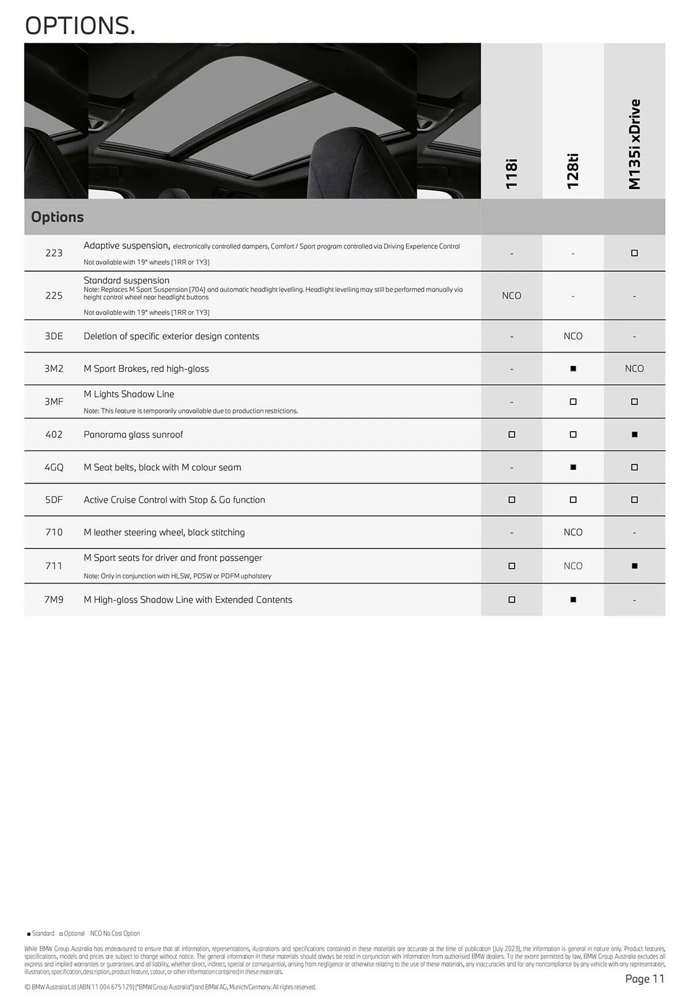 BMW catalogue - Catalogue valid from 24 October to 31 July 2024 - page 11