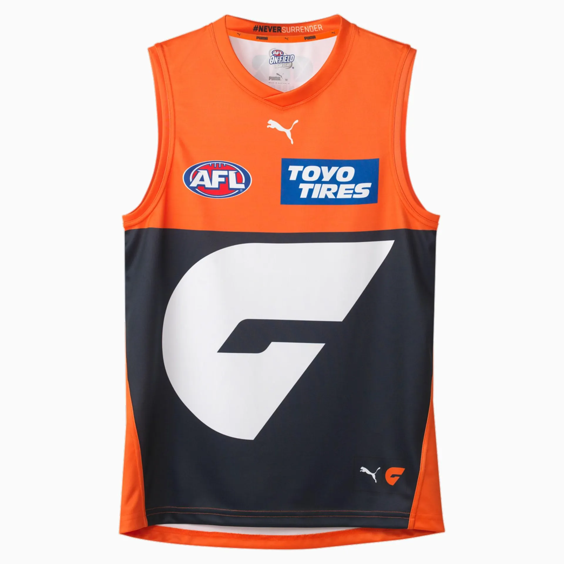 GWS GIANTS 2024 Men’s Replica HOME Guernsey