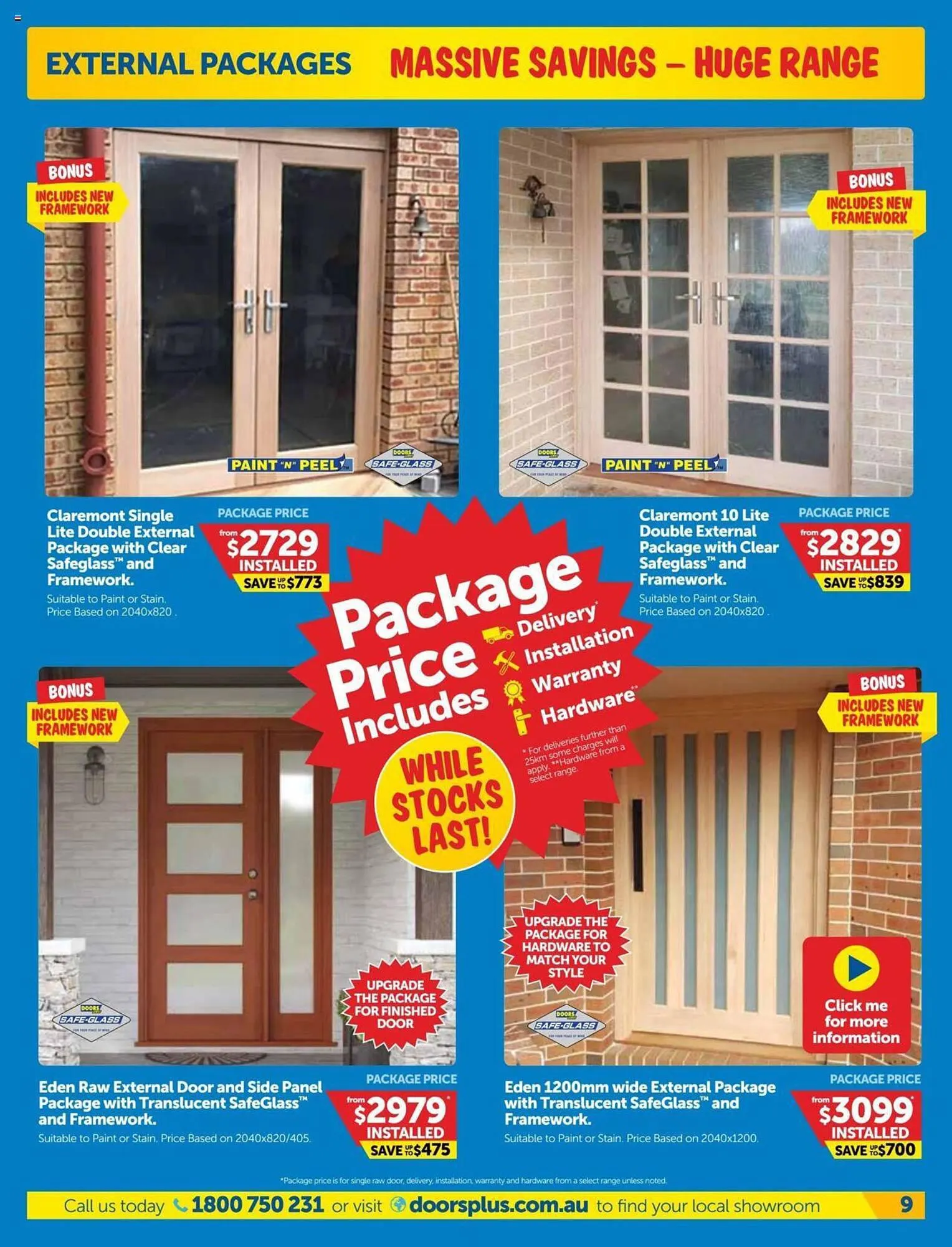 Doors Plus catalogue - Catalogue valid from 4 March to 5 April 2024 - page 9