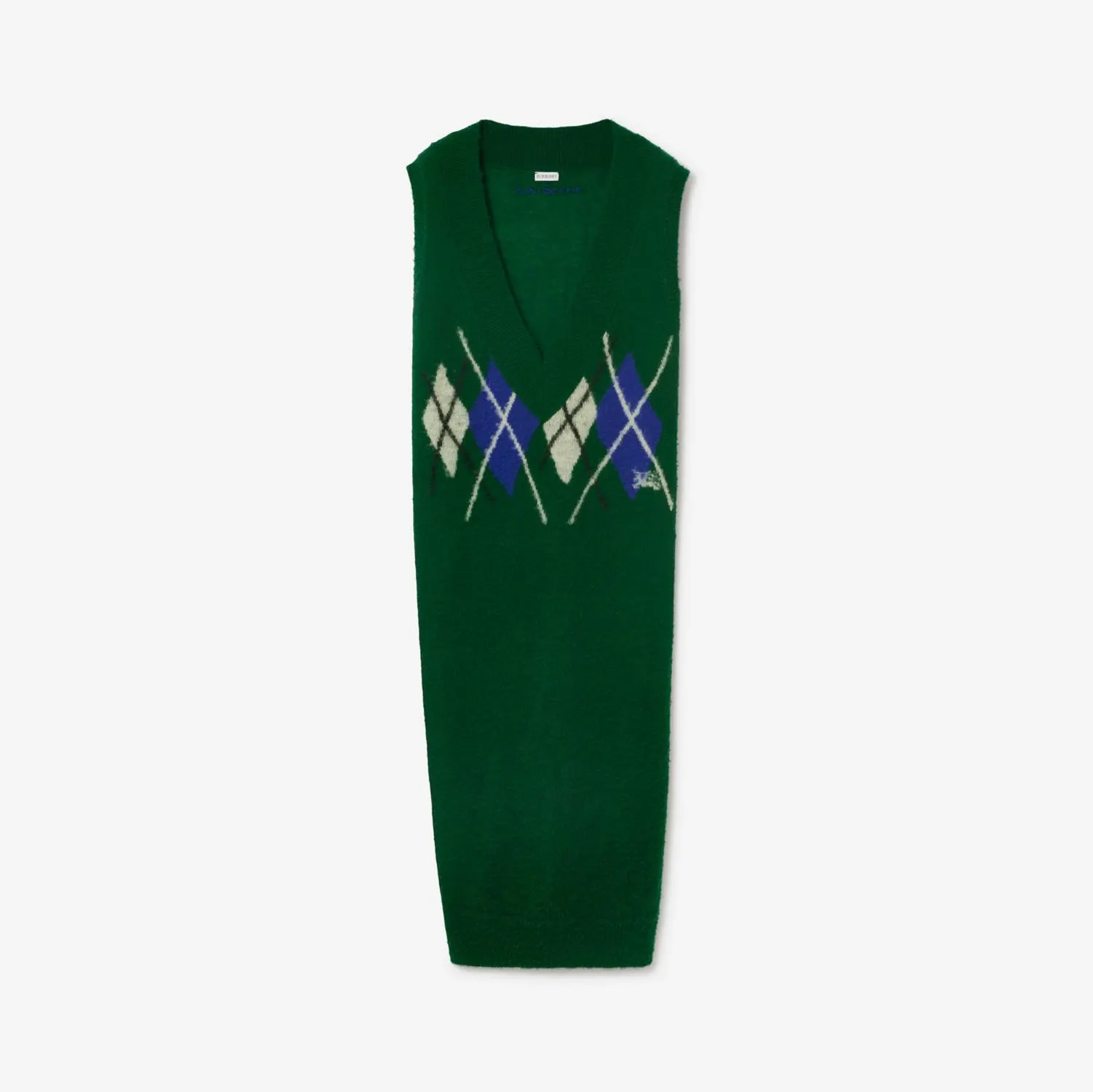 Argyle Wool Dress