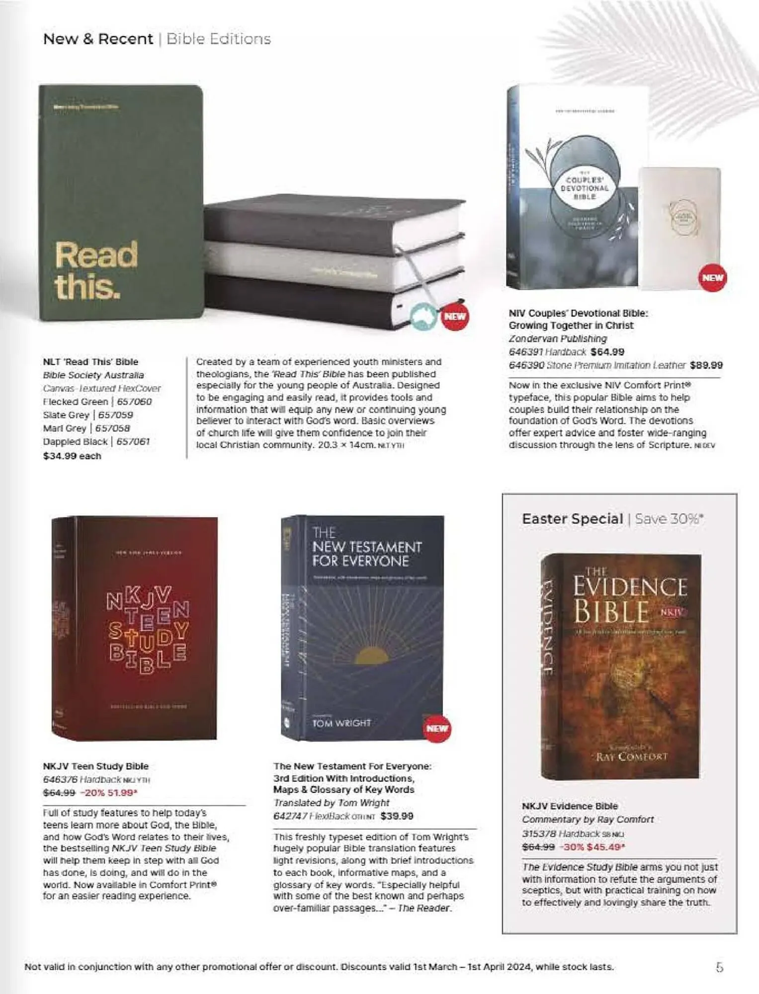 Koorong catalogue - Catalogue valid from 1 March to 1 April 2024 - page 5