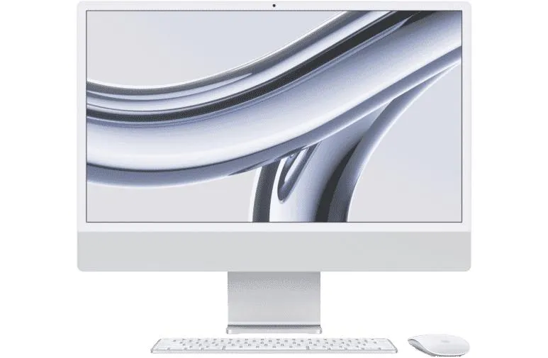 Apple iMac 24" Retina 4.5K Display with M3 chip 10-core GPU 256GB Silver