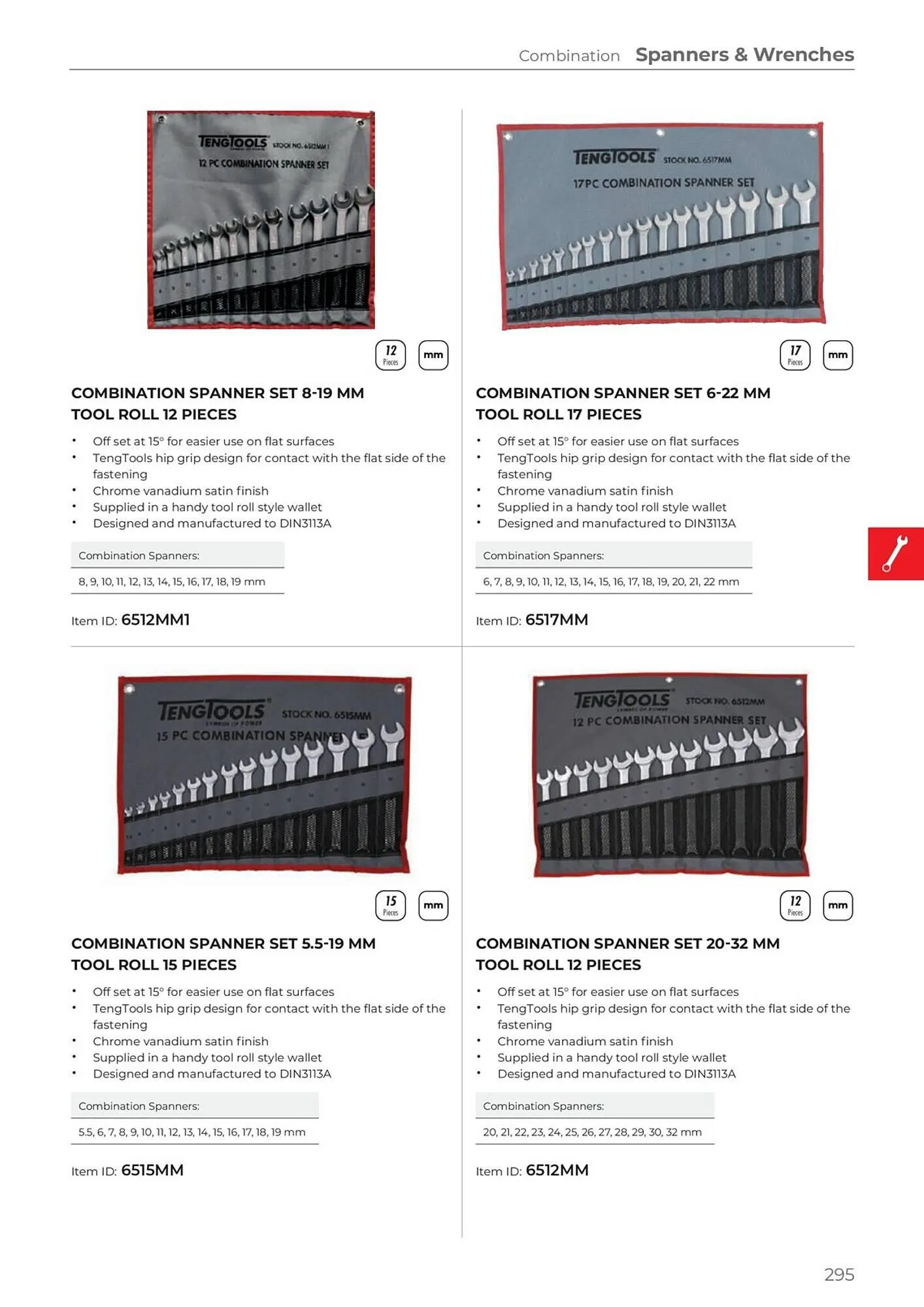 Teng Tools catalogue - Catalogue valid from 24 April to 31 December 2024 - page 296