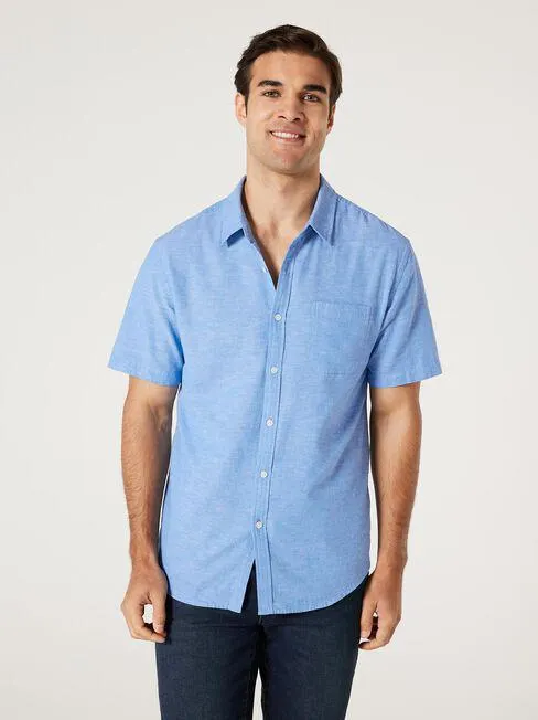 SS Wolf Textured Shirt