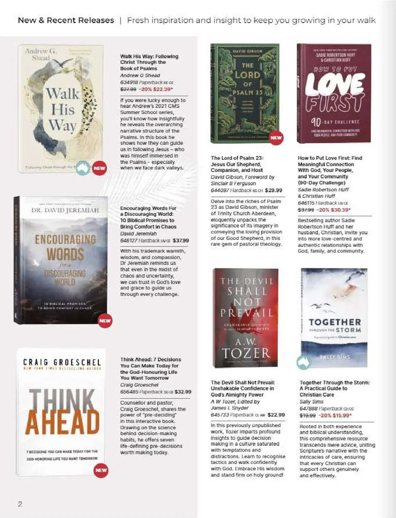 Koorong catalogue - Catalogue valid from 1 March to 1 April 2024 - page 2