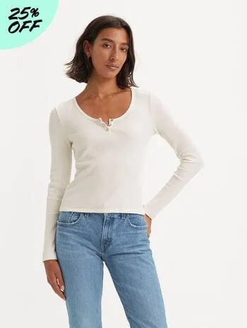 Levi's® Dry Goods Women's Waffle Henley