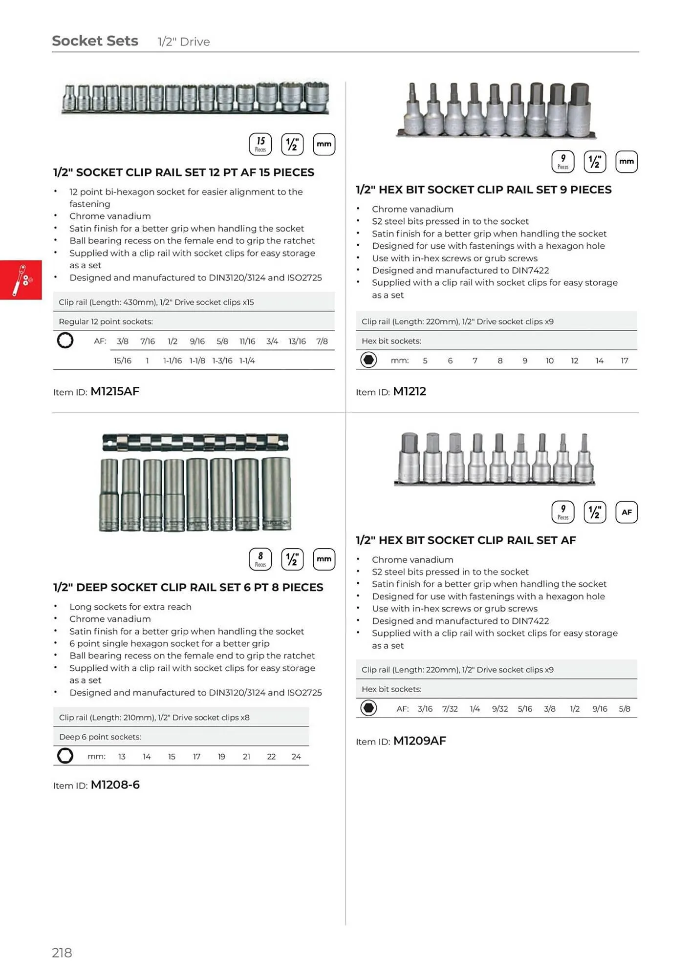 Teng Tools catalogue - Catalogue valid from 24 April to 31 December 2024 - page 219
