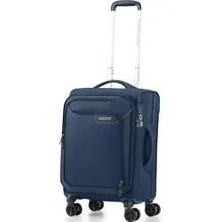American Tourister Applite 4 Eco Small/Cabin 55cm Softside Suitcase Navy 45822