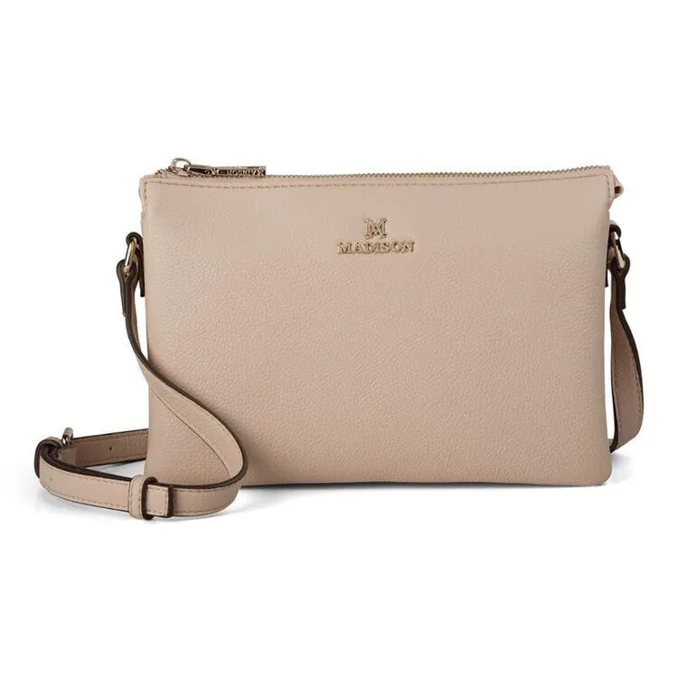 Madison Women's Avery Cross Body Bag Nude One Size