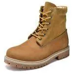 Newchic Large Size Men Genuine Leather Breathable Stitching Fashion High Top Boots