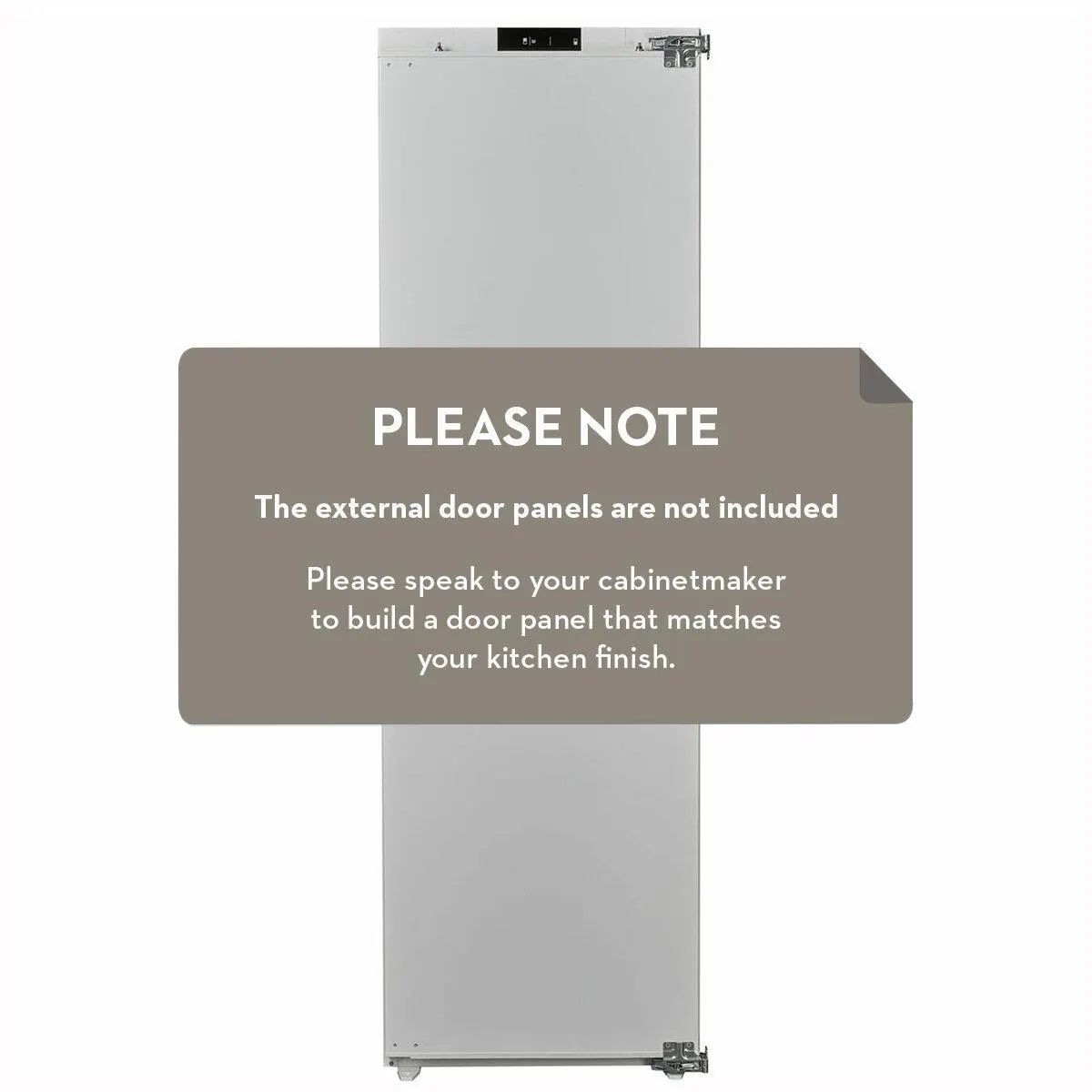 Smeg Integrated 242L Bottom Mount Refrigerator SABI256BM