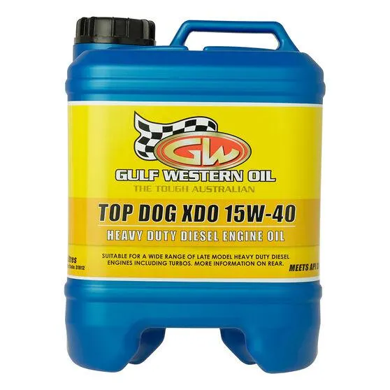 Gulf Western Top Dog XDO Diesel Engine Oil - 15W-40 10 Litre