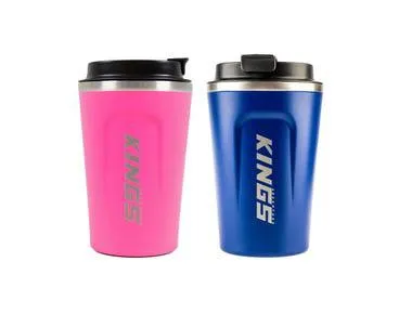 Pink and Blue Coffee Cup | Hers & His Travel Mug Pack