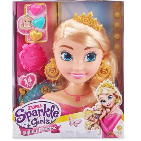 Sparkle Girlz Styling Head With Accessories