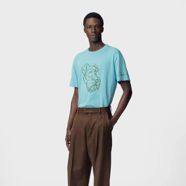 Graphic Short-Sleeved Crewneck