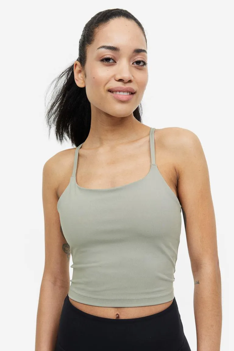 DryMove™ Cropped Activewear Cami