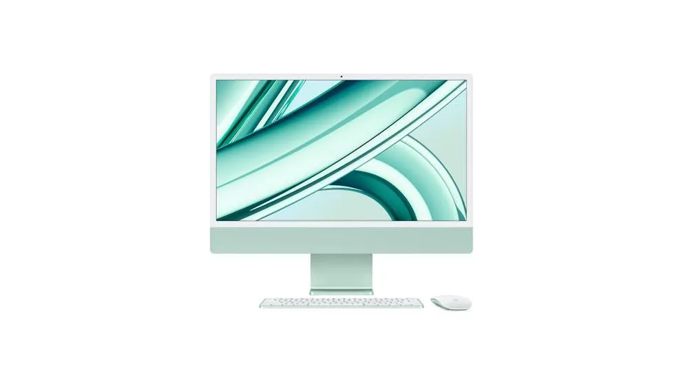 Apple 24-inch iMac M3/8GB/256GB SSD with Retina 4.5K Display + Touch ID Keyboard - Green