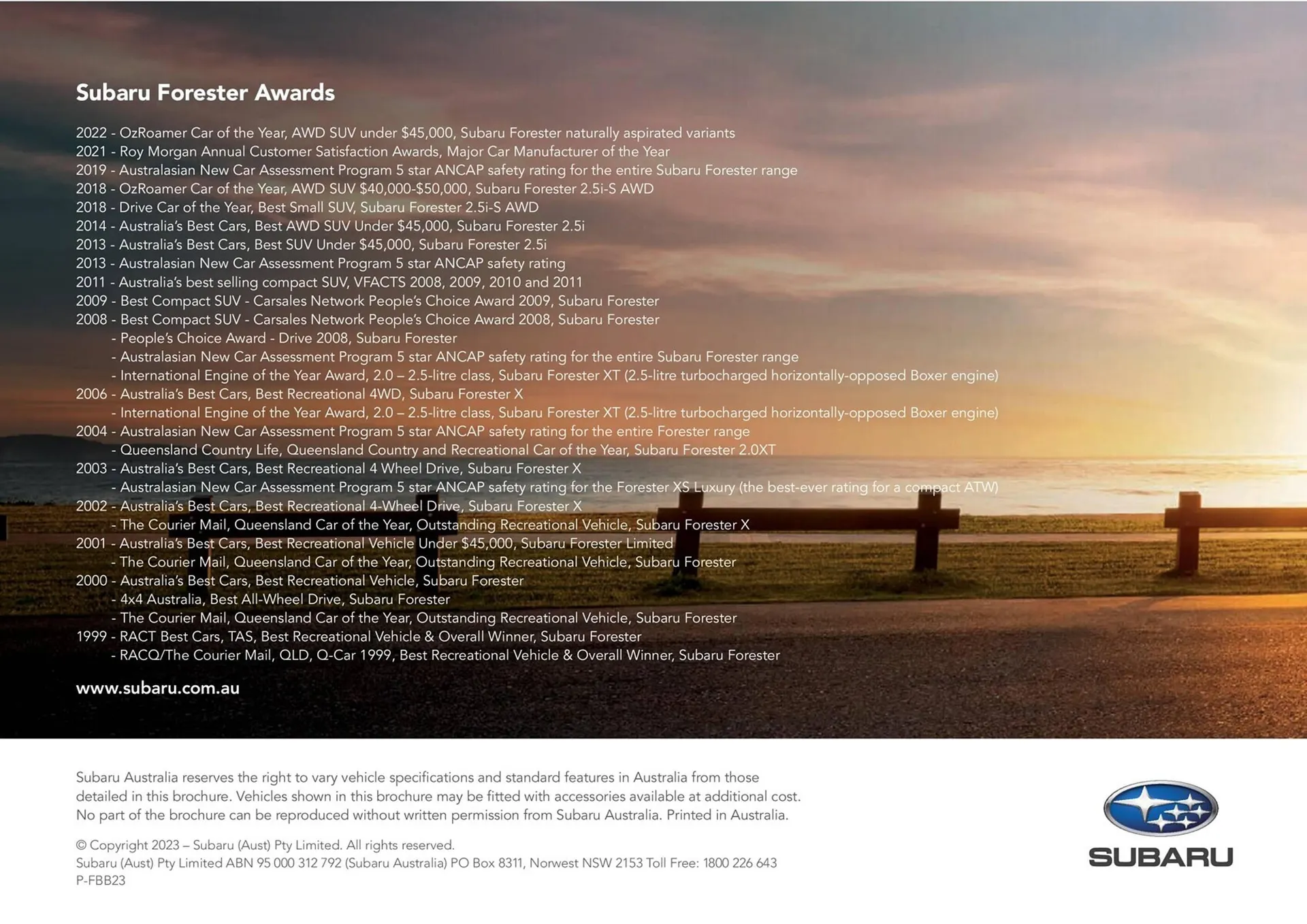 Subaru catalogue - Catalogue valid from 13 June to 31 December 2024 - page 56