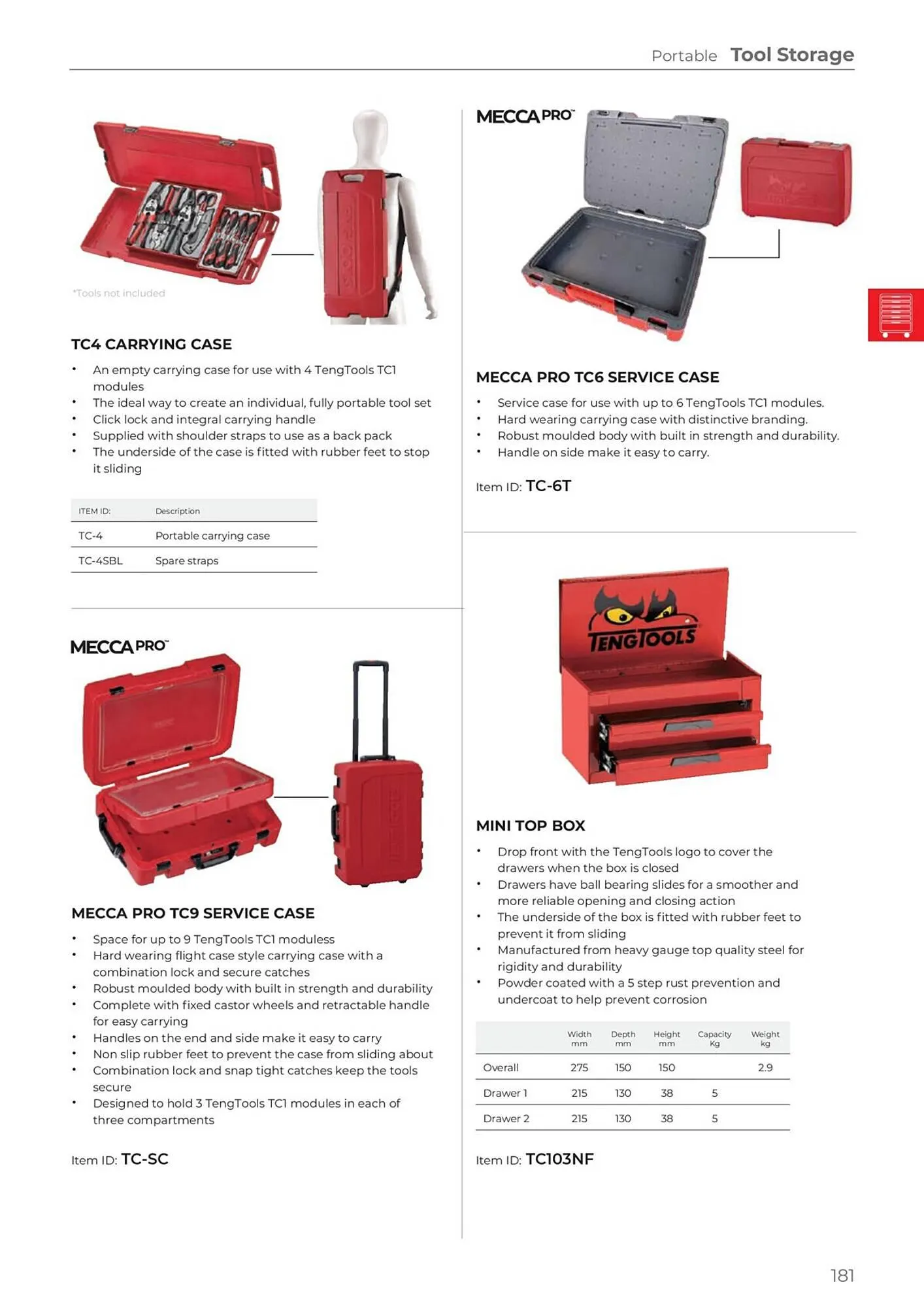 Teng Tools catalogue - Catalogue valid from 24 April to 31 December 2024 - page 182