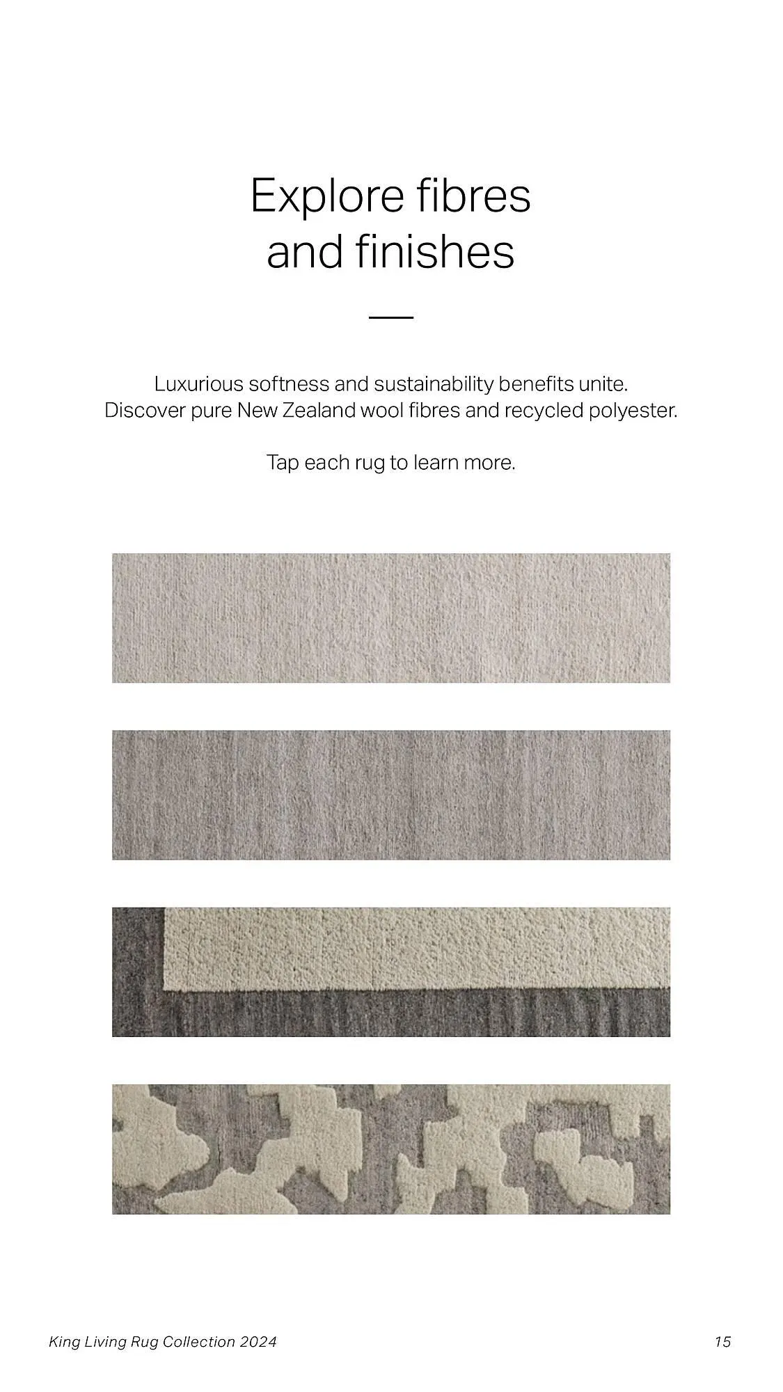 King Living catalogue - Catalogue valid from 1 September to 30 April 2024 - page 15