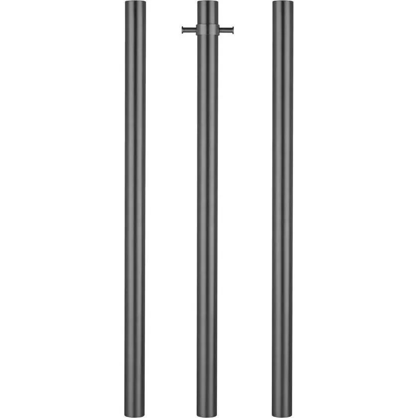 Innova HR3000VGM Trio Vertical Gunmetal Heated Towel Rail