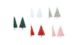 vidaXL Artificial PVC Half Christmas Tree with Stand