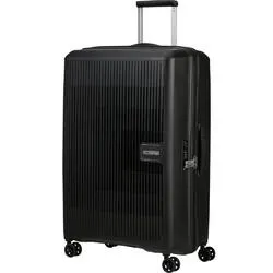 American Tourister Aerostep Large 77cm Hardside Suitcase Black 46821