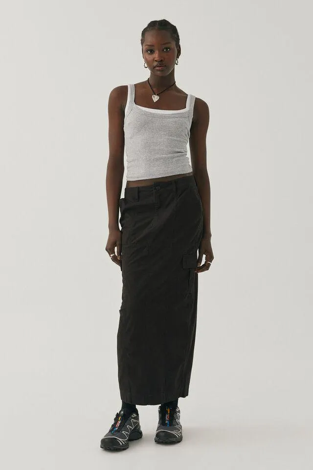 Taylor Cargo Maxi Skirt
