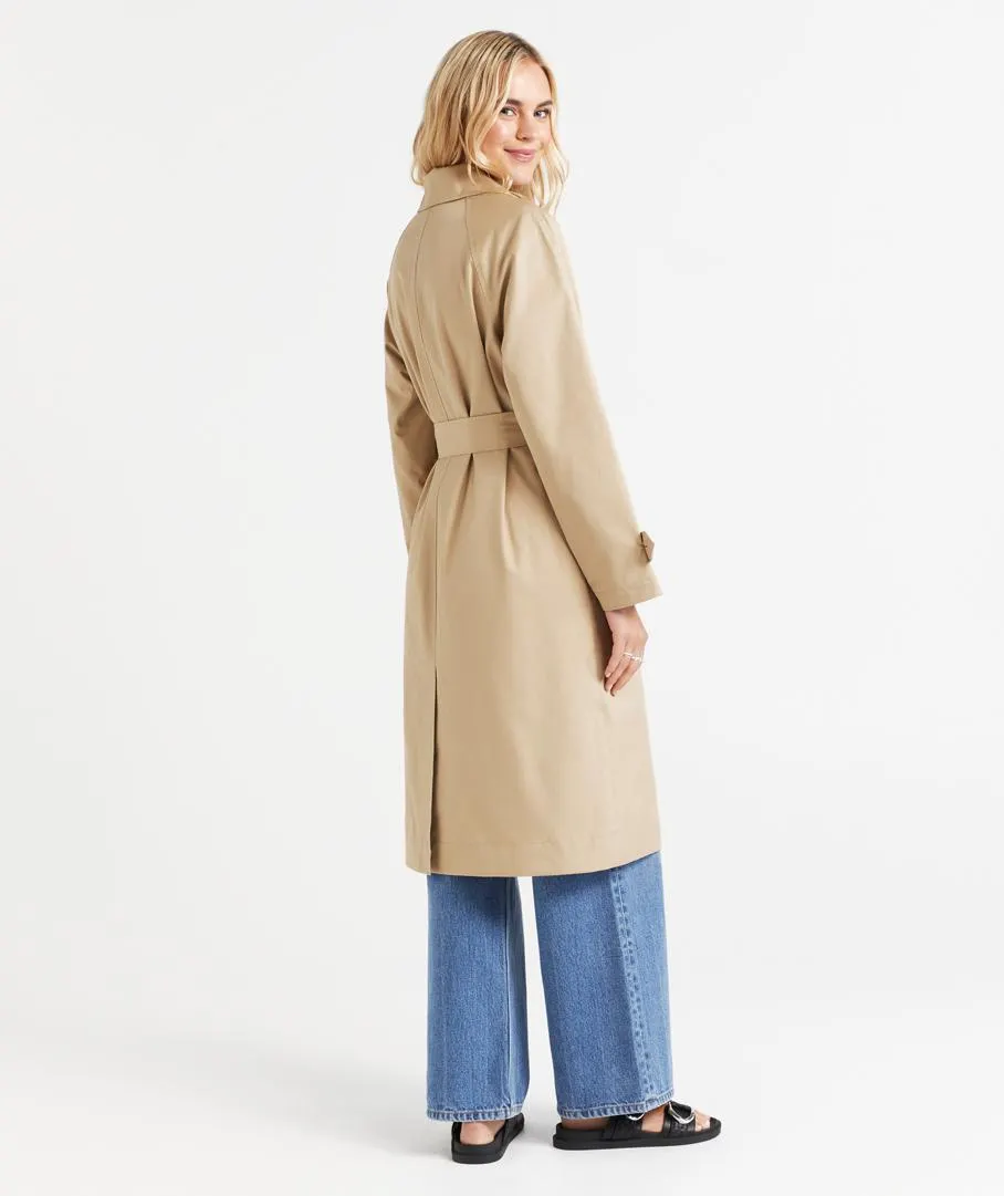 THE DENIM TRENCH COAT