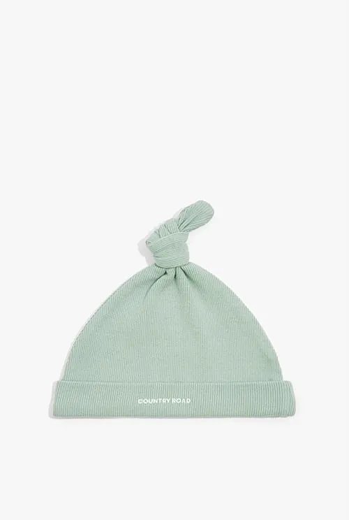 Unisex Organically Grown Cotton Rib Beanie