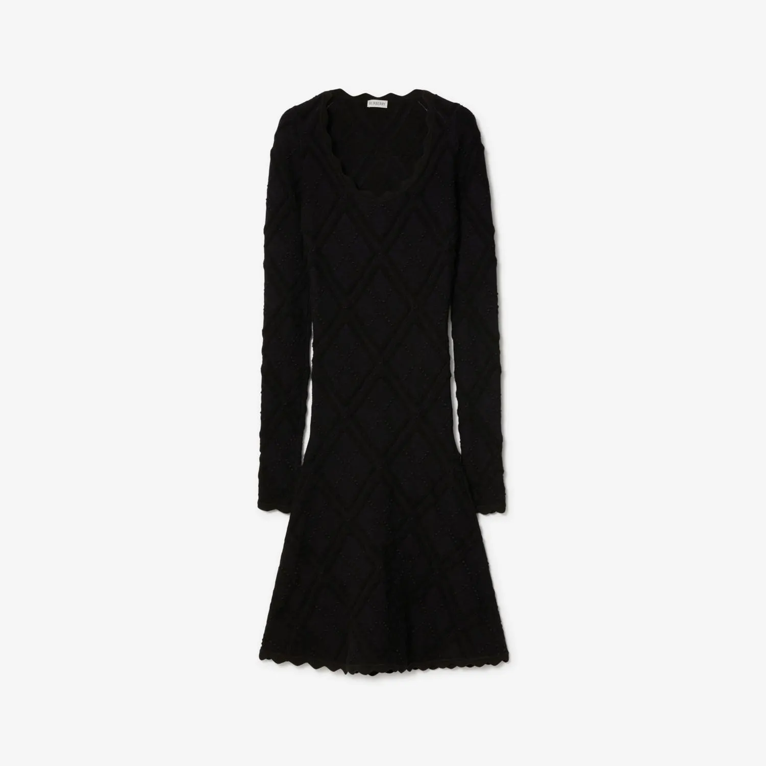 Vestido en punto de arán