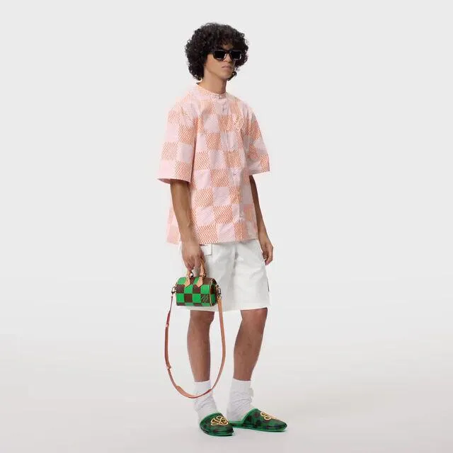 Short-Sleeved Officer Collar Shirt