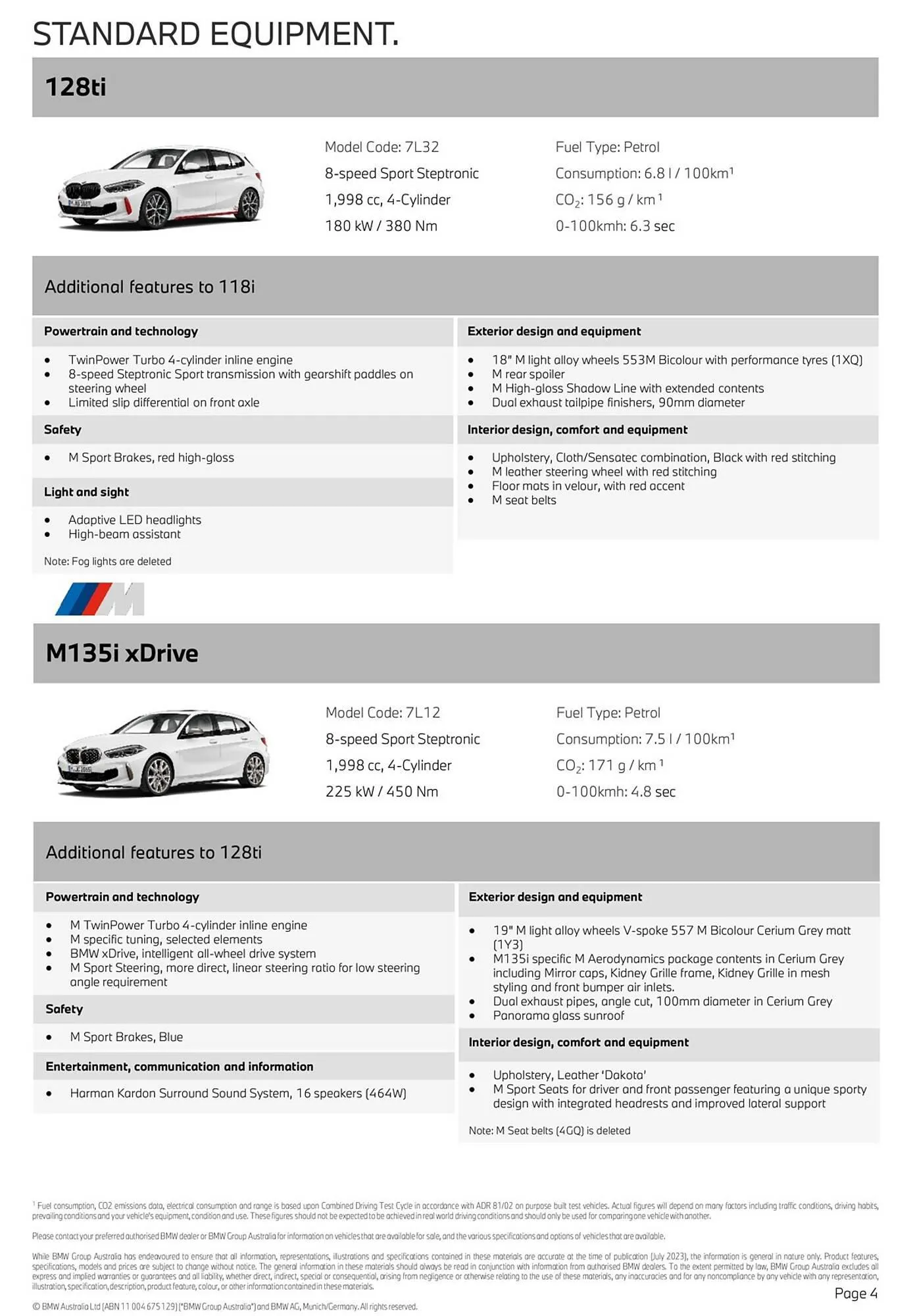 BMW catalogue - Catalogue valid from 24 October to 31 July 2024 - page 4