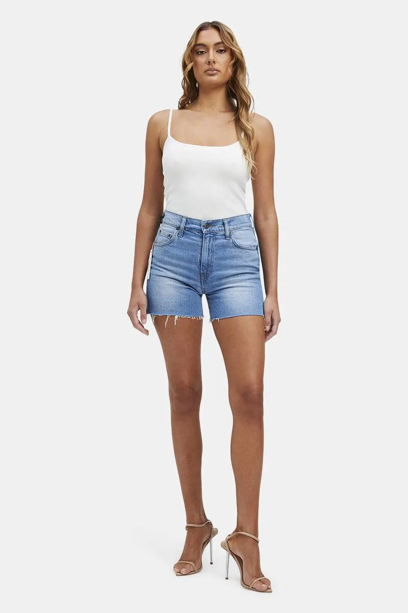 navarra denim shorts in vintage