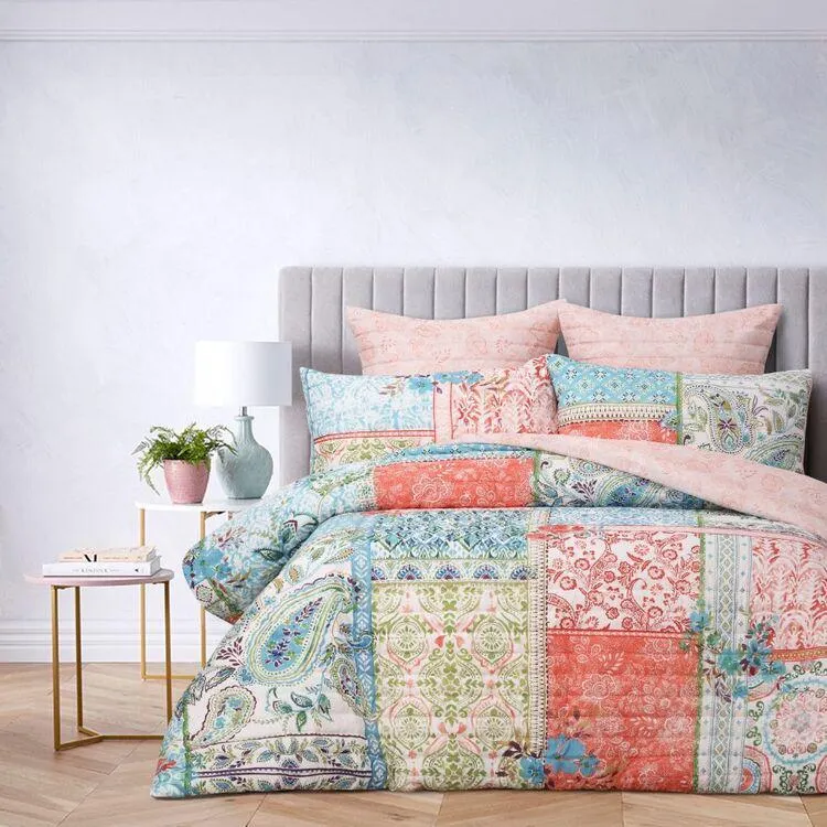 KOO Charlotte Quilt Cover Set Multicoloured